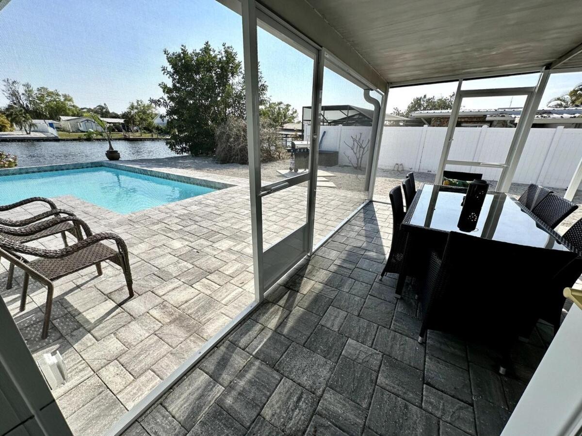 Blue Heron House, Private 4 Bedroom Waterfront W Heated Pool And Fire Pit Раскін Екстер'єр фото